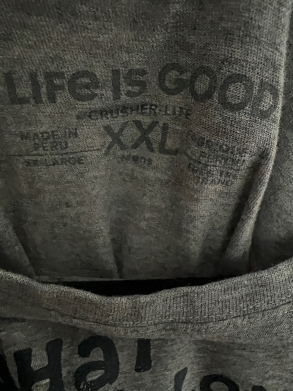 Life Is Good Mens Long Sleeve Strange Trip It's Been Grateful Dead GD Jeep XXL - Picture 3 of 4